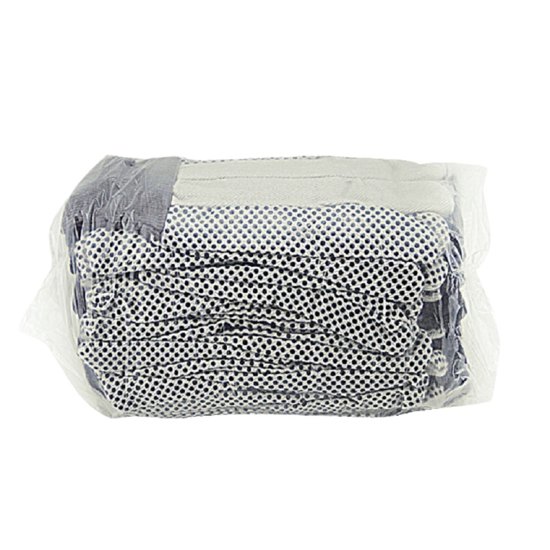 华特(HUATE) 黑色点胶 防滑帆布 手套(计价单位:双)