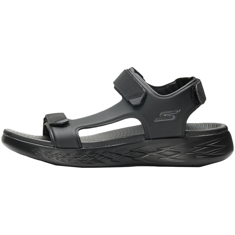 斯凯奇男鞋凉拖鞋轻质透气轻便舒适休闲沙滩运动鞋55366