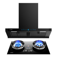 方帅(FOSHUAI)小尺寸欧式抽油烟机灶具套装 A15+JZY-B顶吸式厨电自动清洗烟灶套餐 煤气灶燃气灶液化气天然气