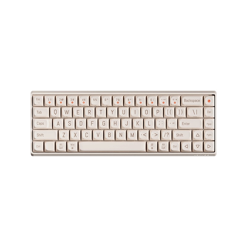 lofree洛斐小翘蓝牙机械键盘69键办公竞技游戏 电脑平板手机用可蓝牙