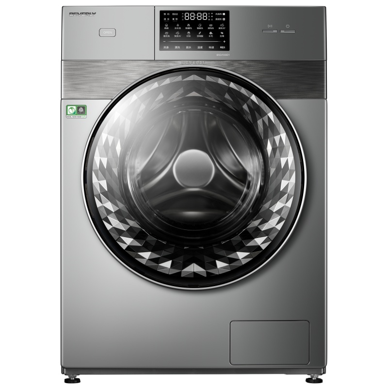 比佛利(BEVERLY) 10公斤 滚筒洗衣机全自动 水魔方黑科技 99.9%健康除菌 B1GV100EY