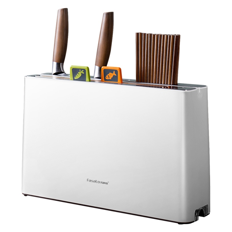 凡萨帝(fasato)刀具消毒机砧板刀具消毒器筷子消毒机家用案板菜板消毒烘干机消毒刀架智能杀菌紫外线收纳刀架盒D200