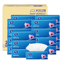 维达 抽纸 超韧三层110抽*16包纸巾 V2128 单箱装