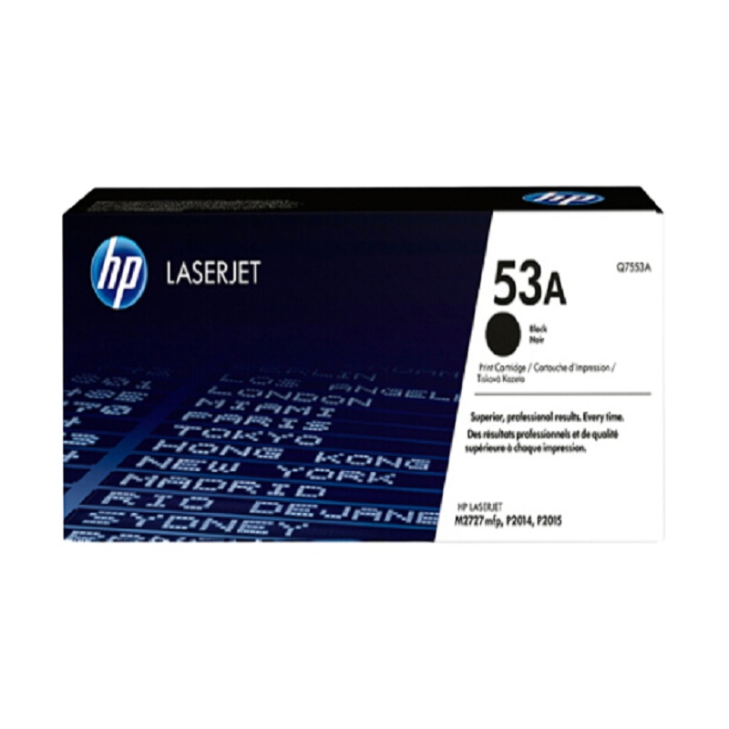 惠普LaserJet Q7553A（53A）黑色硒鼓 适用LaserJet P2014/2015系列 2727 -1