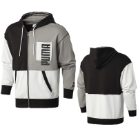 PUMA彪马男装运动服休闲连帽针织外套530712