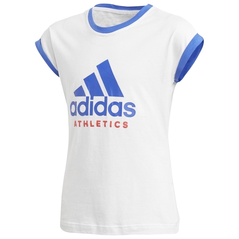 adidas kids阿迪达斯 YG SPORT ID TEE 女大童 大童短袖上衣 CF6665