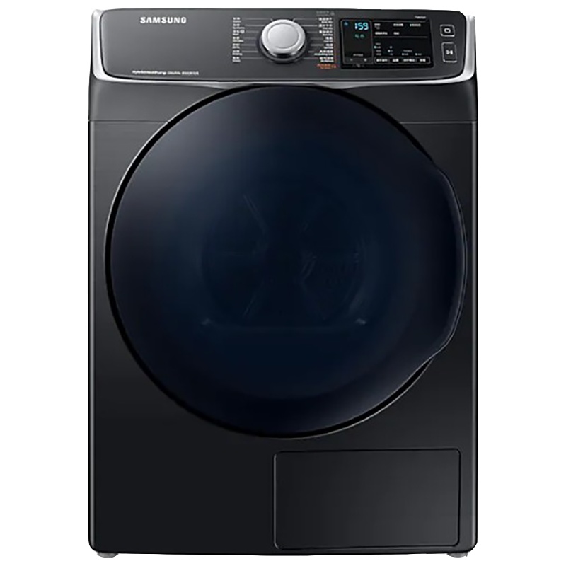 三星（SAMSUNG）DV16R8540CV/SC 16公斤干衣机 低温热泵烘干 快速烘干 热风烘干除菌除螨 典雅黑