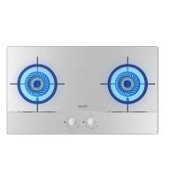 美的出品WAHIN华凌燃气灶JZT-HQ6 家用大火力不锈钢面板燃气灶 4.5KW猛火一级能效灶具 天然气灶具