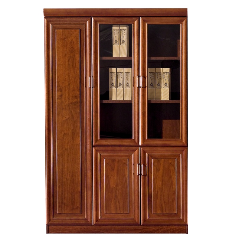 首指(SZ)木质文件柜/办公柜/三门书柜E-8703左木门