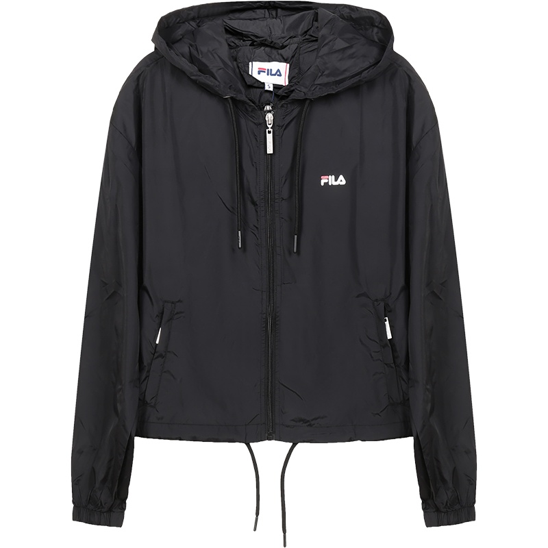 FILA 斐乐 女士 聚酰胺连帽运动外套上衣 687601