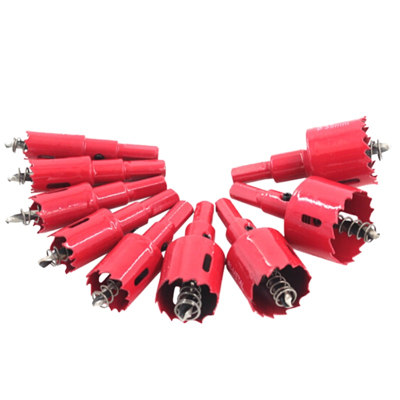 海斯迪克 gnjz-2066 M42双金属钻头 木工开孔器 石膏板筒灯音箱钻孔开孔工具套装