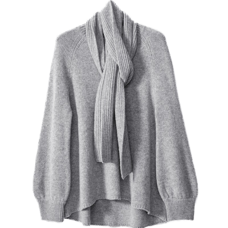 伊芙丽针织衫秋季新款羊毛衫长袖打底衫薄款上衣套头毛衣女