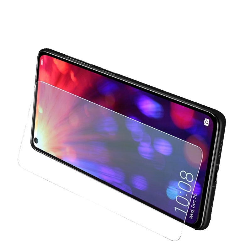 [买2送手机壳]轻万适用华为荣耀v20钢化膜huawei非全面屏贴膜honor手机保护膜