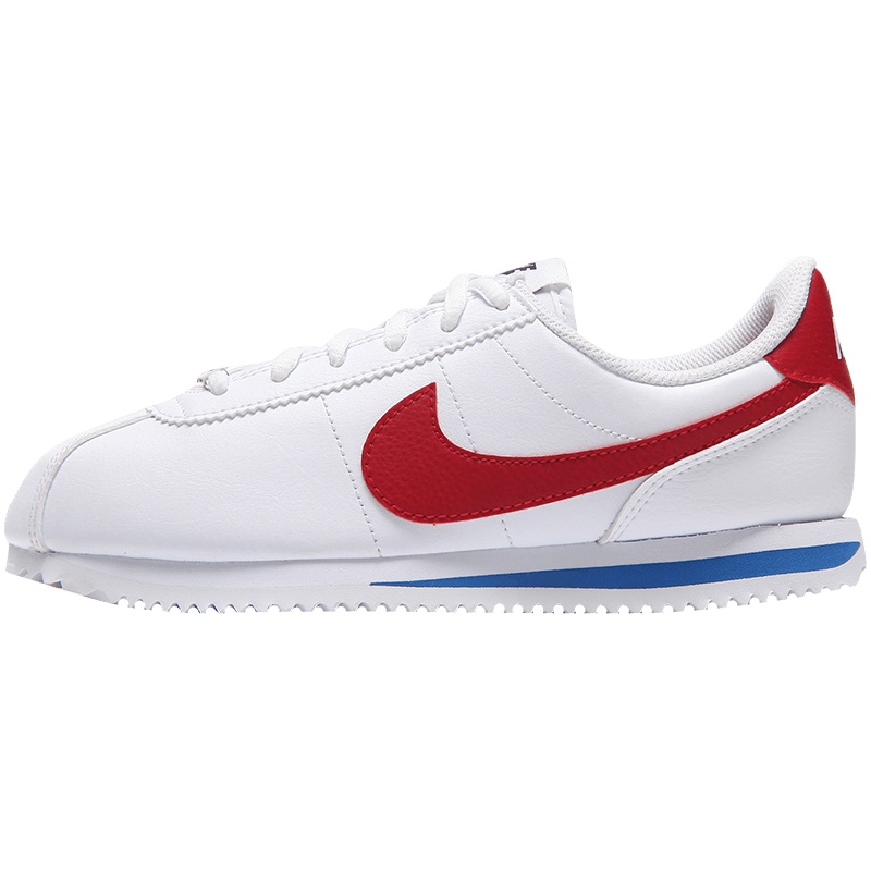 耐克童鞋男大童轻便阿甘鞋CortezBasic女儿童运动鞋 白色 /适合脚长220mm