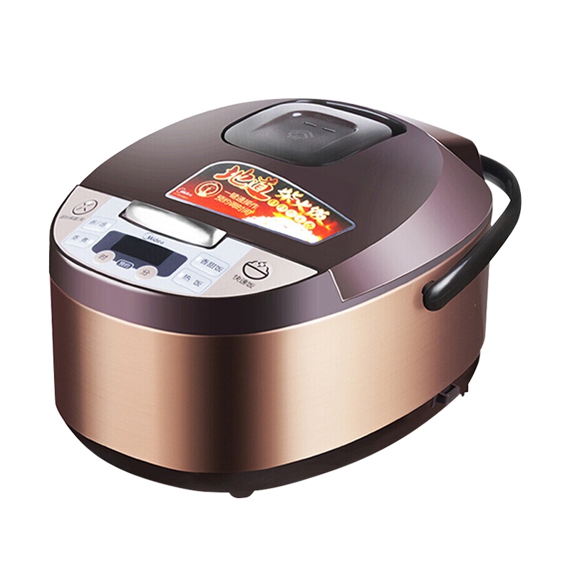 美的 MB-FS3073 3L 迷你智能晶内胆一键作 电饭煲 咖啡色