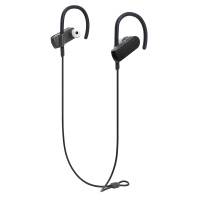 铁三角(Audio Technica)无线耳机ATH-SPORT50BT无线蓝牙耳机防水运动耳挂式 粉色