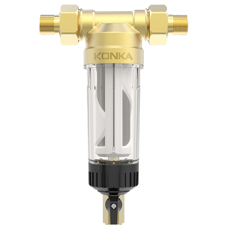 康佳(KONKA)净水器前置过滤器家用反冲洗自来水管道大流量全屋中央净水机 4分接口