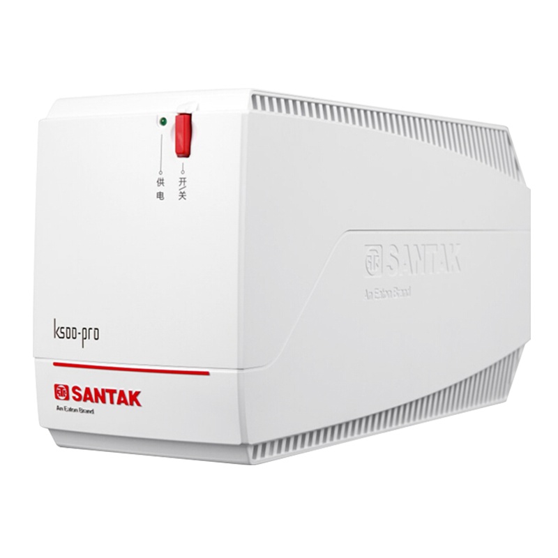 山特UPS不间断电源 K500-pro 500VA/300W 静音后备式单电脑稳压续航20分钟
