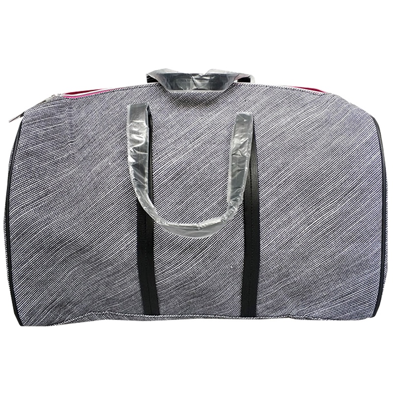 LANCOME 兰蔻灰色大拎包旅行包