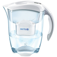 碧然德(BRITA)滤水壶滤芯净水器家用净水壶Elemaris探索者白色一壶1芯