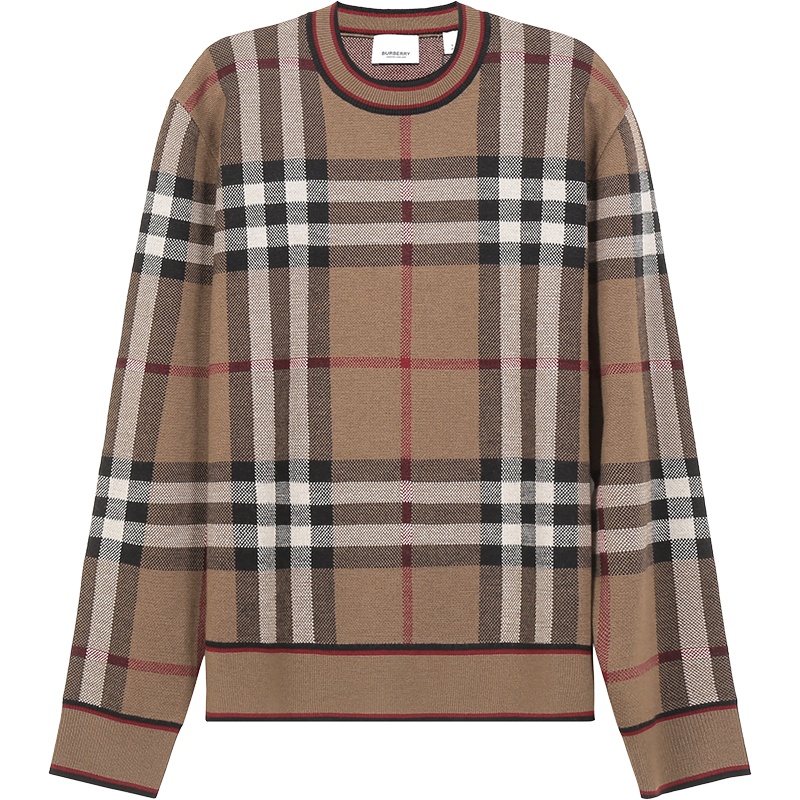 BURBERRY 博柏利 男款 羊毛针织衫毛衣 80366031