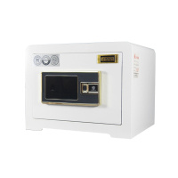 白色保险柜(29cm 指纹+密码+钥匙)1台