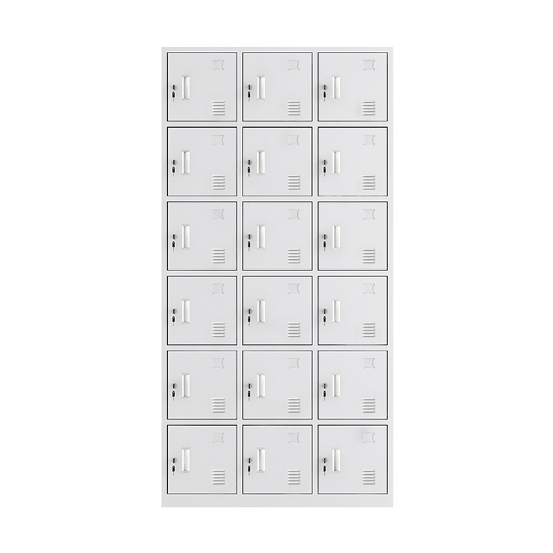 科朔 文件柜18门更衣柜钢柜钢制办公室更衣柜铁皮更衣柜储物柜KS-G030