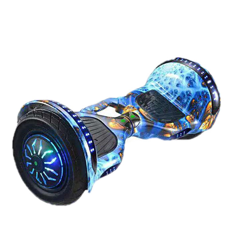 电动智能平衡车双轮儿童成人代步平行车小学生体感扭扭滑板车7寸旗舰款迷彩蓝