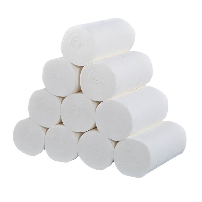 金博弈无芯卷纸5斤4层加厚大卷卫生纸家用实惠装厕所手纸巾原生木浆加韧速溶无纸沫