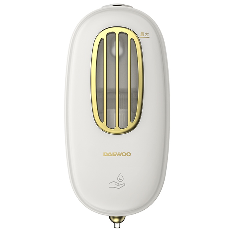 大宇(DAEWOO)自动洗手液机泡沫洗手机智能感应皂液器洗手器家用壁挂式电动 HS01北欧白