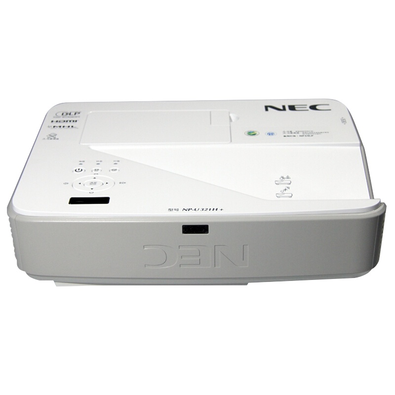 日电(NEC) NP-U321H+ 投影仪 短焦家用投影机(3D 1080P 无屏影院)