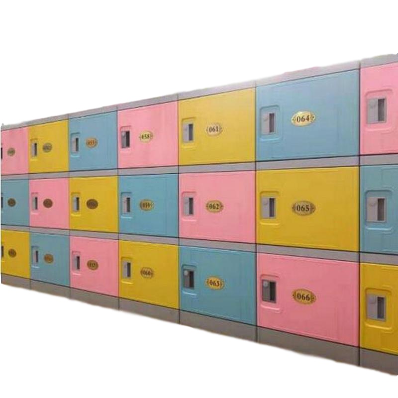 逐鹿中原实用环保塑料更衣柜储物柜WH-573防水防潮彩色柜