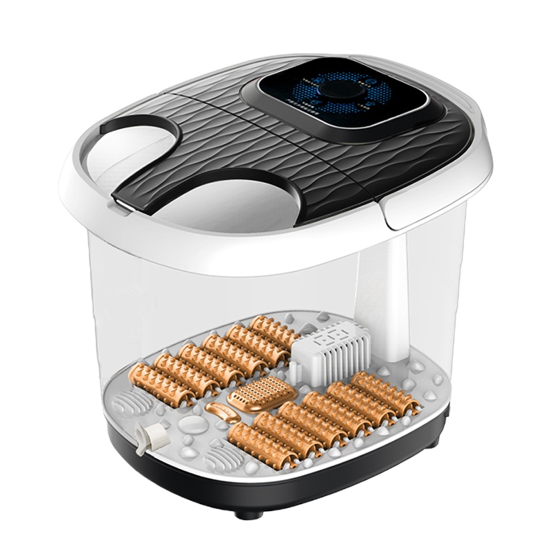 铂氏智能养生足浴器 A1基础款 8升大容量按摩泡脚桶足浴盆足浴桶自助滚轮按摩器材