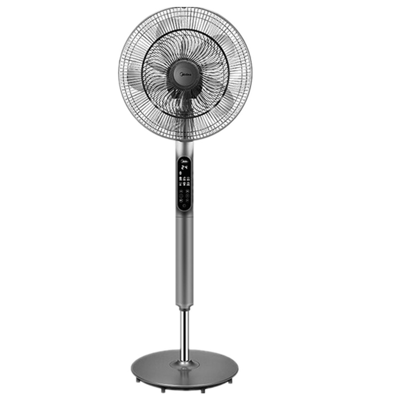 美的(Midea)无叶风扇AMS150E-PY 家用轻音立式净离子除菌风摇头塔扇智能WIFI控制空气净化风扇无扇叶卧室