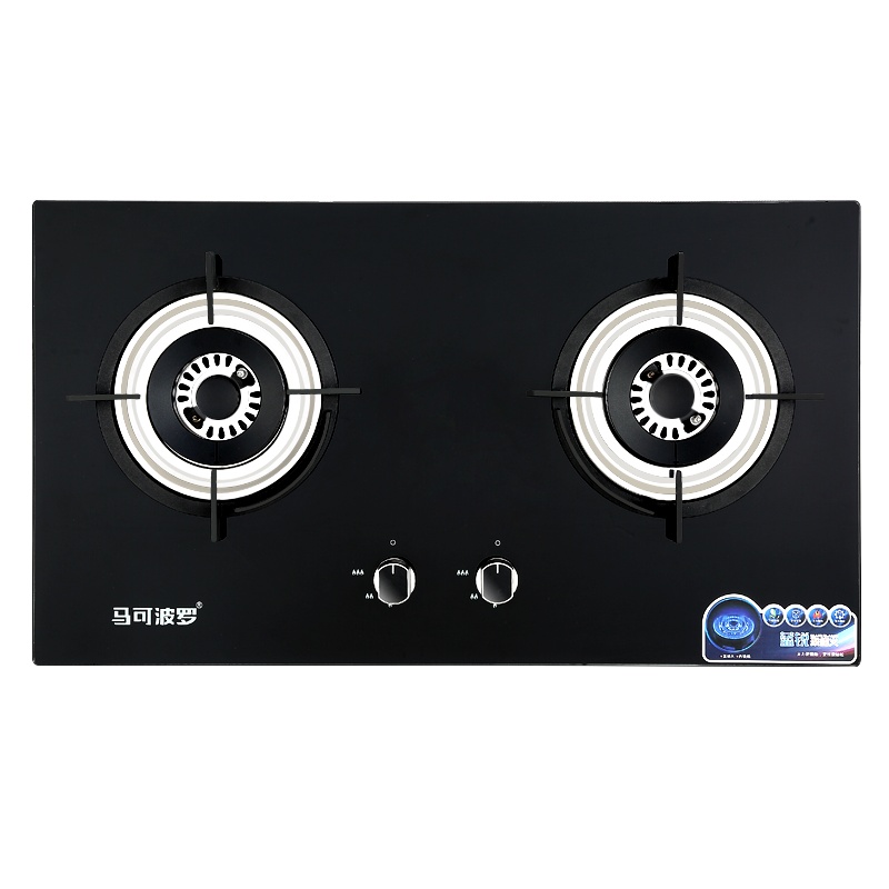马可波罗 燃气灶双灶4.5KW大火力猛火爆炒台嵌两用双环火焰煤气灶具(不提供安装)JZY-A4(338)液化气