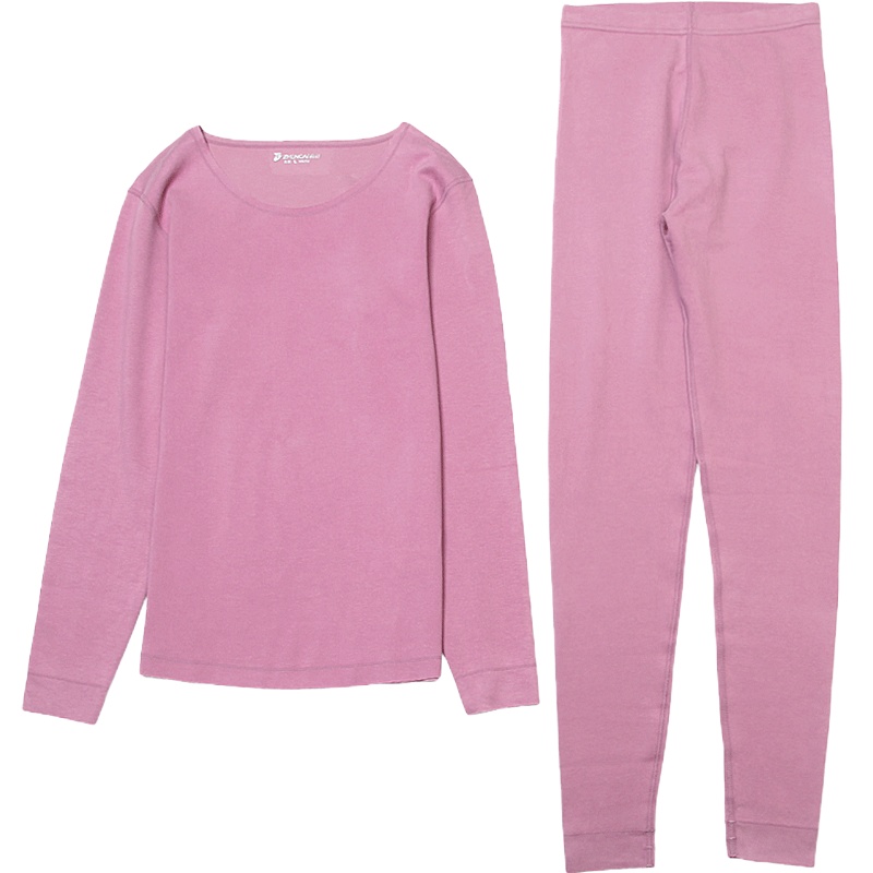 真彩保暖内衣情侣套装咖啡碳双面磨绒亲肤暖衣男加绒内衣女无痕冬