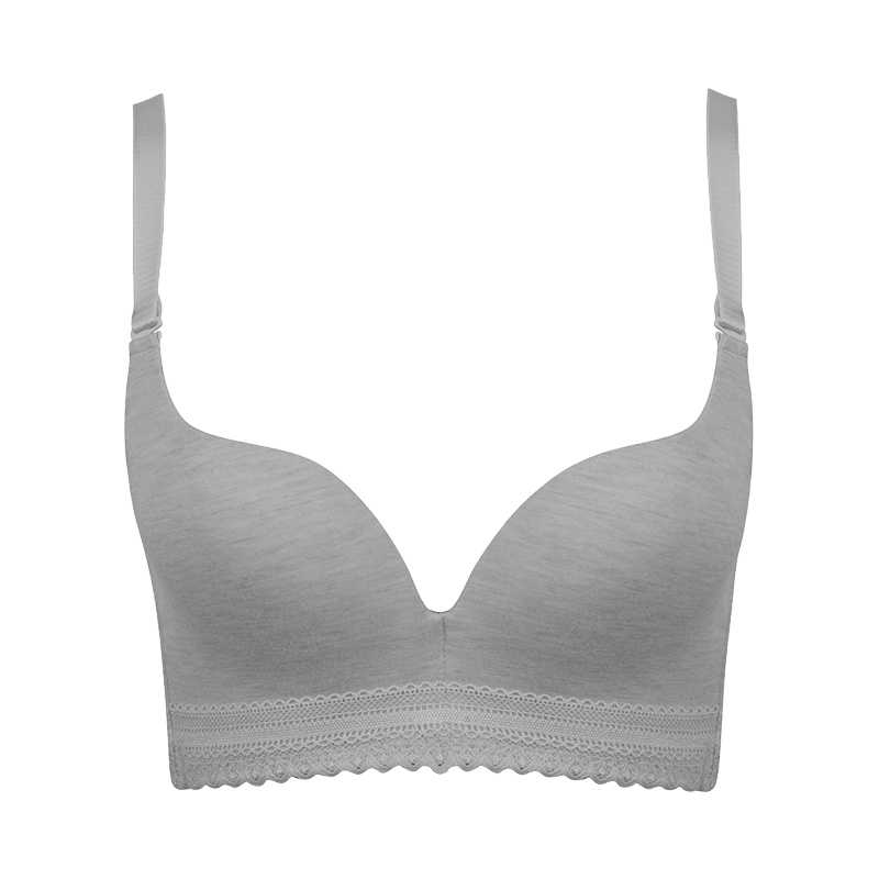 古今爱她 3/4小胸聚拢无钢圈文胸厚模杯透气少女内衣 0HT808