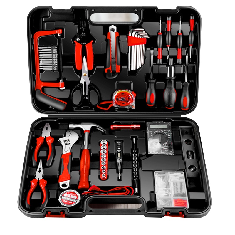工具箱套装家用多功能家庭车载日常电工专用五金工具大全万能全套 工具升级套装