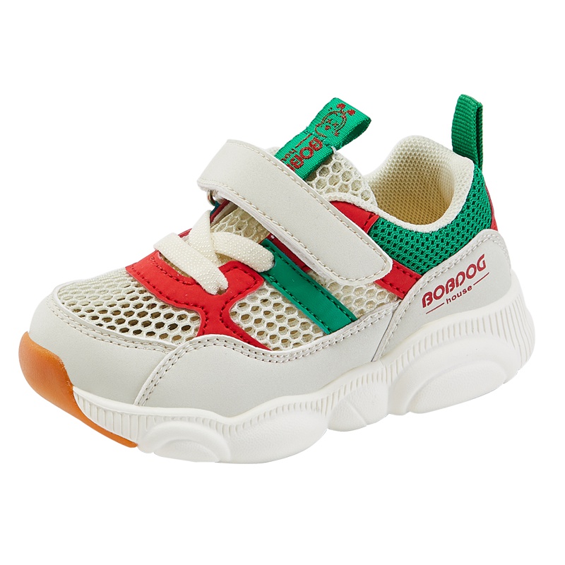 BOBDOG HOUSE巴布豆童鞋夏季镂空儿童学步鞋男童女童机能鞋宝宝鞋子小童潮鞋M9258