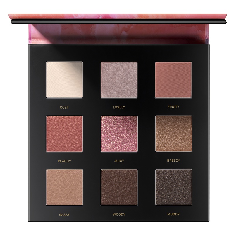 完美日记光影星河九色眼影盘 07白桃