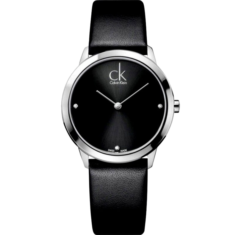 卡文克莱 ck手表 男表镶钻男表 K3M211CS