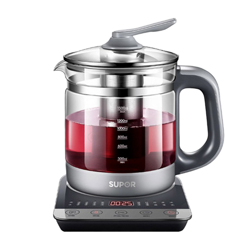 新 苏泊尔养生壶办公室全自动玻璃养身家用小型多功能蒸煮茶器煮茶壶