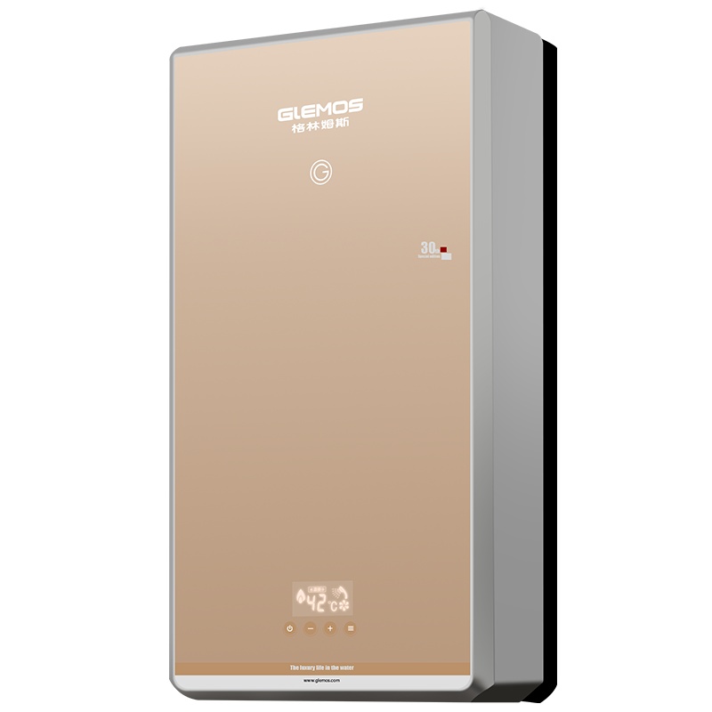 格林姆斯(GLEMOS)W11-55-金色 电热水器速热式恒温速热储水家用小型触摸屏精准控温