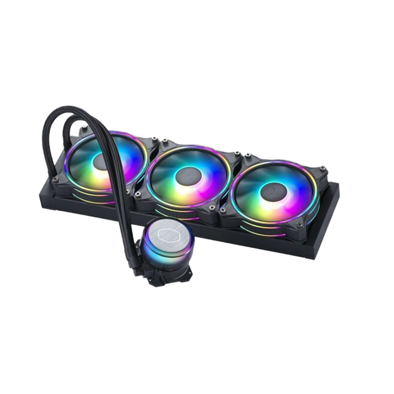 酷冷至尊( CoolerMaster )G360(幻境) ARGB水冷散热器(多平台/配Halo风扇/半透明冷头)