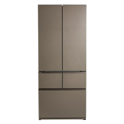 松下(Panasonic)NR-W461BF-TC 453L超声波保湿宽幅变温nanoeX水离子抗菌嵌入式冰箱 赭石棕