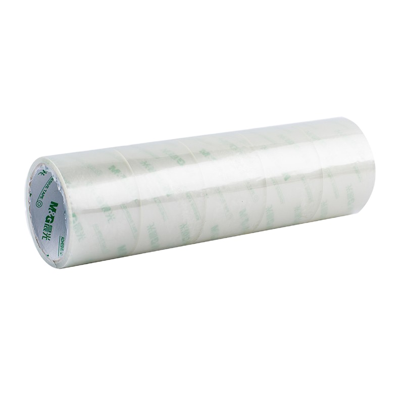 晨光普惠普透封箱胶带60mm*30y5卷AJD95787