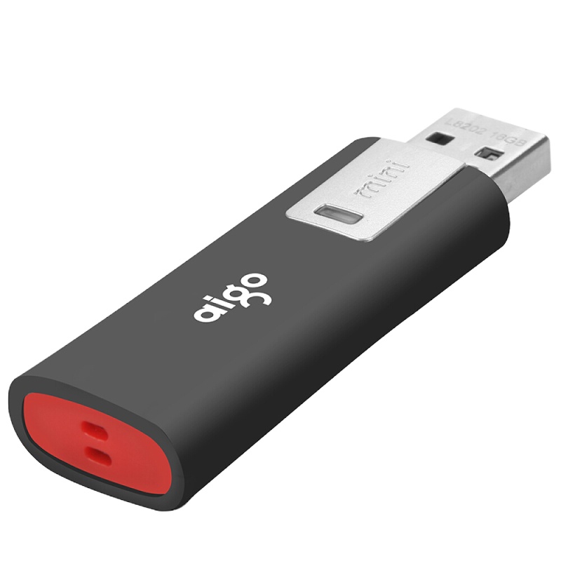 爱国者（aigo）32GB USB2.0 U盘 L8202写保护 黑色
