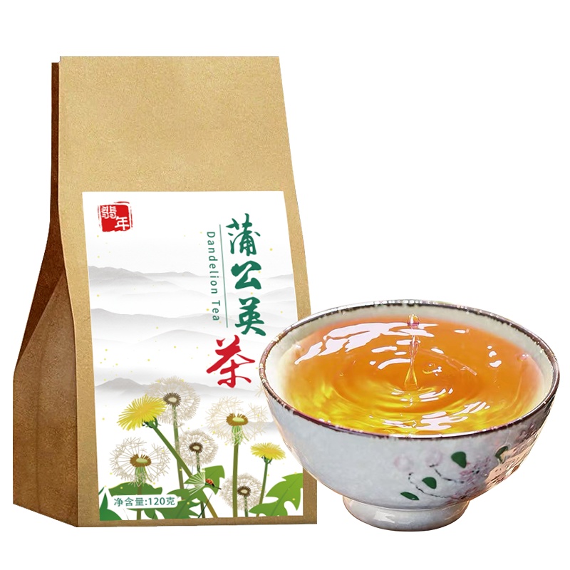 翡年滋补蒲公英茶120g原味型30小茶包花草茶单袋包装茶干净卫生健康茶饮医食同源