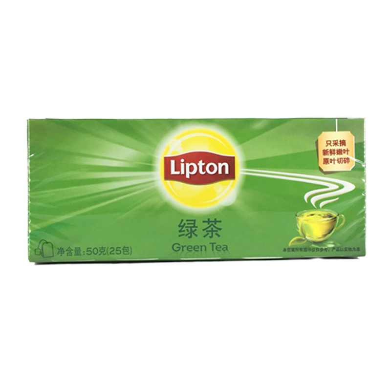 绿茶茶包组合装50g25包一盒