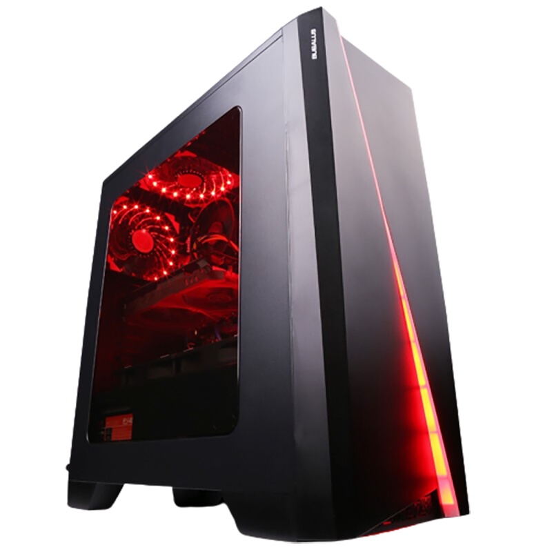 攀升（IPASON）AMD锐龙R5 2600/GTX1060升级1660 SUPER/8GB/250G Nvme吃鸡游戏主机 DIY电脑主机 组装机 台式电脑主机